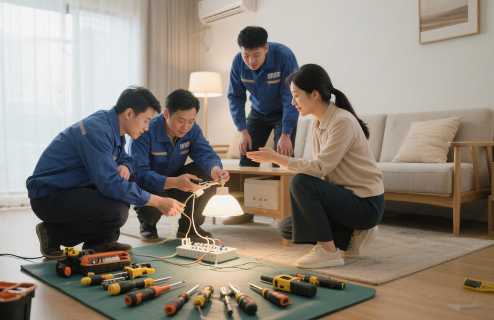 速维管家企业使命与价值观展示图