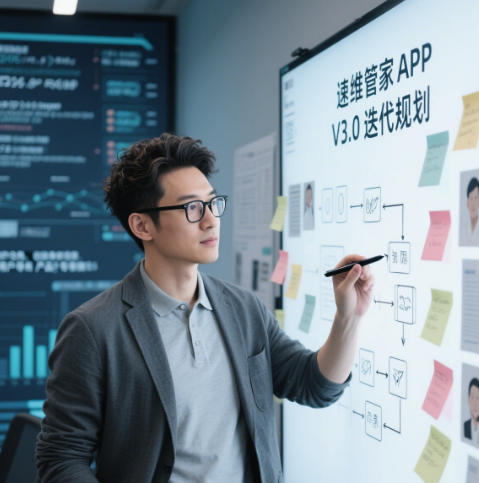 速维管家产品负责人刘强照片